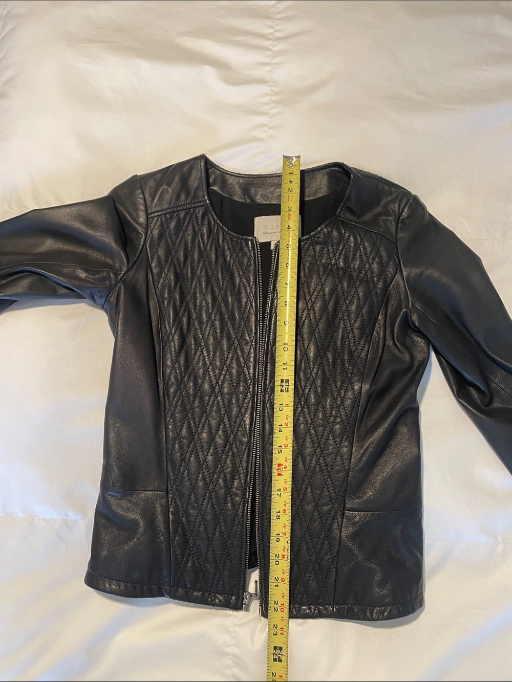 Hinge leather jacket - Picture 3 of 7